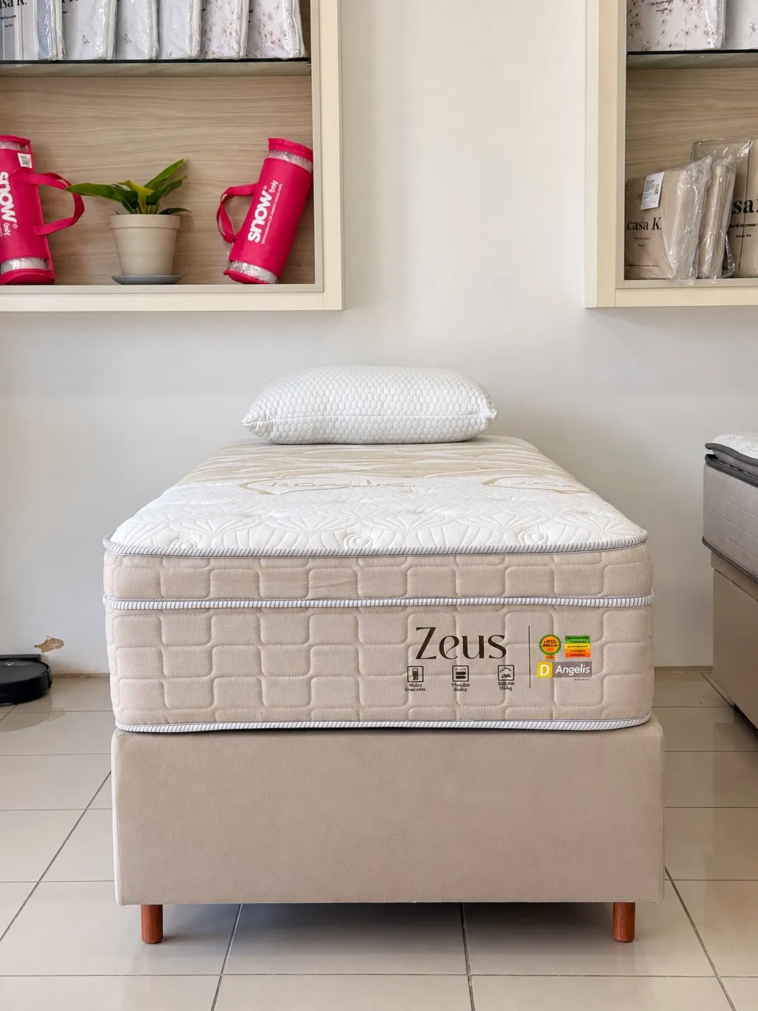 Colchão Zeus de molas ensacadas